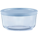 Pyrex® Simply Store® Tinted 2-cup Round Storage with Plastic Lid, Blue